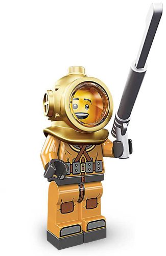 COL08-6 LEGO® Minifigurák 8. sorozat Búvár