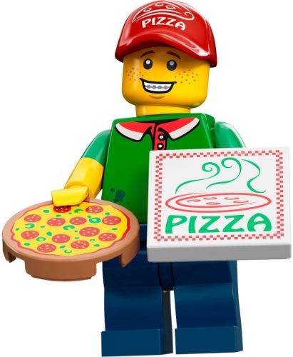 COL12-11 LEGO® Minifigurák 12. sorozat Pizza futár