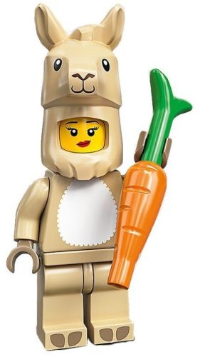 COL20-7 LEGO® Minifigurák 20. sorozat Lámajelmezes lány