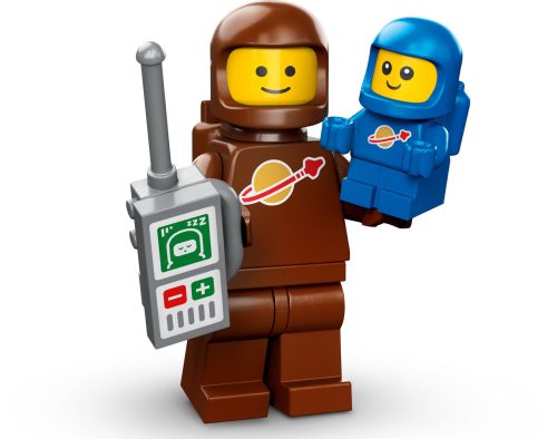 COL24-3 LEGO® Minifigurák 24. sorozat Brown űrhajós és űrbaba