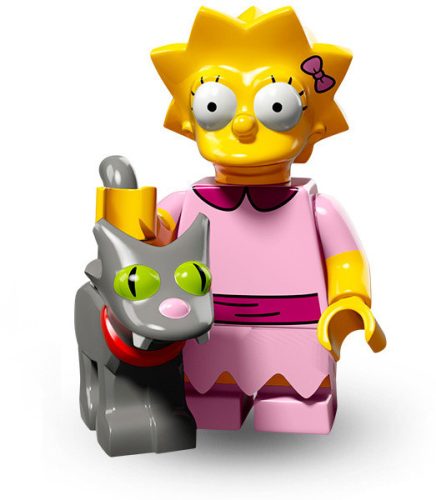 COLSIM2-3 LEGO® Minifigurák A Simpson család™ 2. sorozat Lisa Hógolyó II-vel