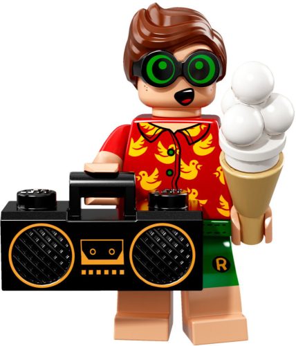 COLTLBM2-8 LEGO® Minifigurák The LEGO® Batman Movie 2. sorozat Robin™ vakációja