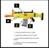 Hasbro NERF Fortnite AR-L szivacslövő fegyver E6158