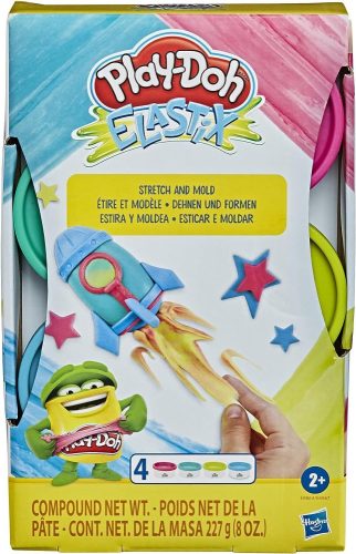 Hasbro Play-Doh Elastix gyurma készlet - fényes E9864