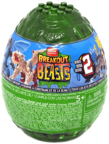 Mattel Mega Construx™ Breakout Beasts Breakout beasts meglepetés tojás 2. sorozat GCK31