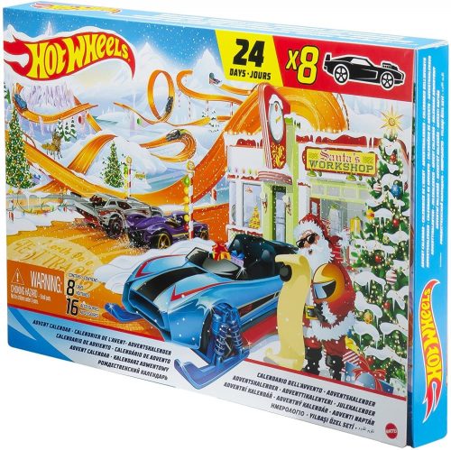 Mattel Hot Wheels Adventi naptár 2021 GTD78