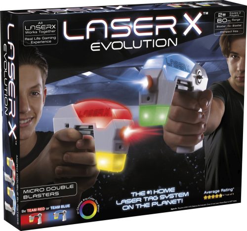 Laser-X  Evolution Mikro Pisztoly Duplacsomag  LAS88168