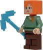 MIN017-3 LEGO® Minifigurák Minecraft™ Alex gyémánt csákánnyal