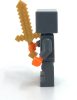 MIN034 LEGO® Minifigurák Minecraft™ Minifigura 1 - Sárga és narancs páncélban