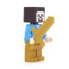 MIN074 LEGO® Minifigurák Minecraft™ Steve - Aranyszínű nadrágban karddal