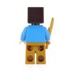 MIN074 LEGO® Minifigurák Minecraft™ Steve - Aranyszínű nadrágban karddal