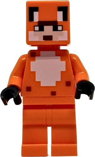 MIN110 LEGO® Minifigurák Minecraft Fox skin (Róka bőr)