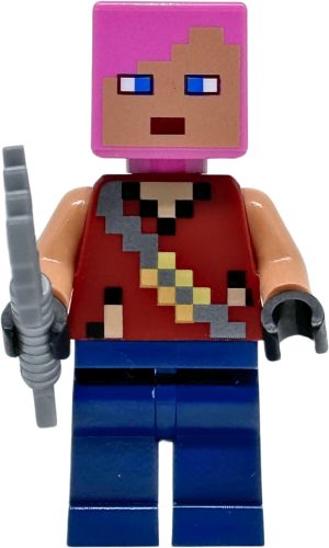 MIN133-1 LEGO® Minifigurák Minecraft™ Zombie Hunter (Zombi vadász)