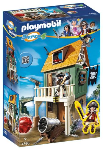Playmobil Super 4 4796 Ruby a kalóztanyán