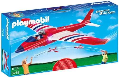 Playmobil Sports & Action 5218 Elhajítható siklórepülő - Fehér csillag