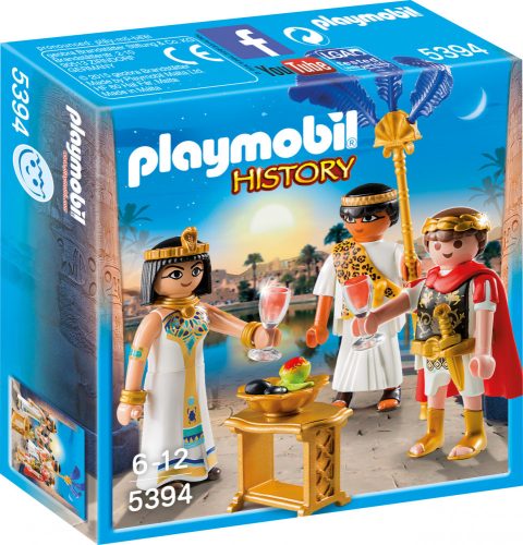 Playmobil History 5394 Cézár és Kleopátra