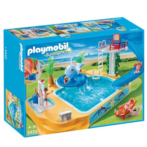 Playmobil Summer Fun 5433 Ugrótornyos élménymedence