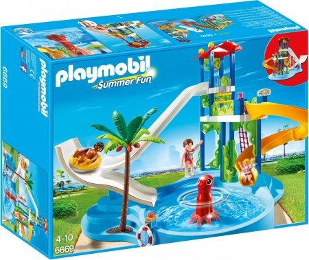 Playmobil Summer Fun 6669 Polipkerengő vizicsúzdapark