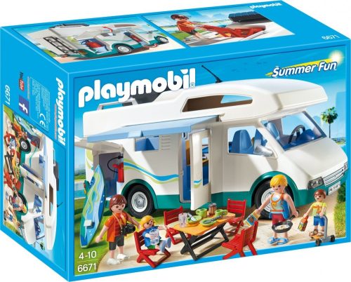 Playmobil Summer Fun 6671 Családi lakóautó