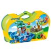 Playmobil 1.2.3 6792 Locsipocsi hordozható állatkertem