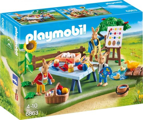 Playmobil Kiegészítők 6863 Pamacsos Frici tojásfestő sulija