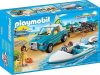 Playmobil Summer Fun 6864 Szörf szállító autó motorcsónakkal