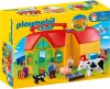Playmobil 1.2.3 6962 Hordozható farm