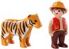 Playmobil 1.2.3 6976 Gondozó tigrissel