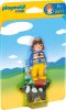 Playmobil 1.2.3 6977 Lány kiskutyával