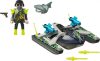 Playmobil Top Agents 70007 S.H.A.R.K. csapat rakéta vetős jetskije