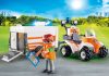 Playmobil City Life 70053 Mentő quad utánfutóval