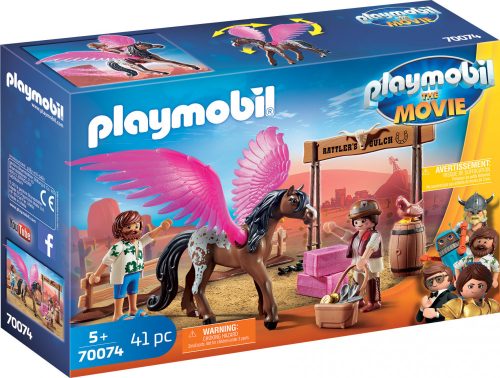Playmobil Playmobil - The Movie 70074 Marla, Del és a szárnyas ló