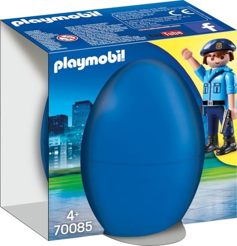 Playmobil Kiegészítők 70085 Rendőr kutyával húsvéti tojásban