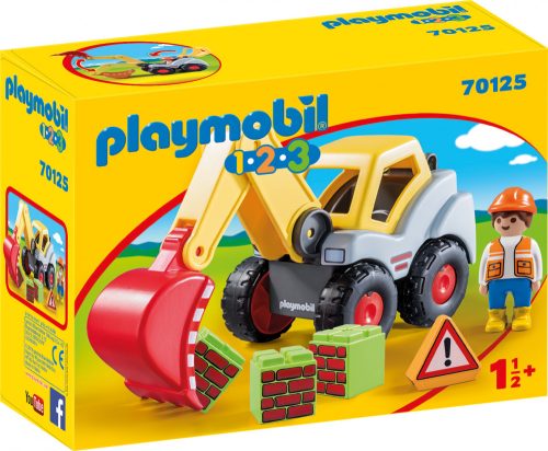 Playmobil 1.2.3 70125 Kotrógép