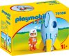 Playmobil 1.2.3 70186 Űrhajós rakétával