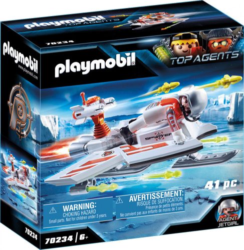 Playmobil Top Agents 70234 Spy Team vitorlázó repülő