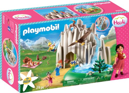 Playmobil Heidi 70254 Heidi, Péter és Clara a kristálytónál