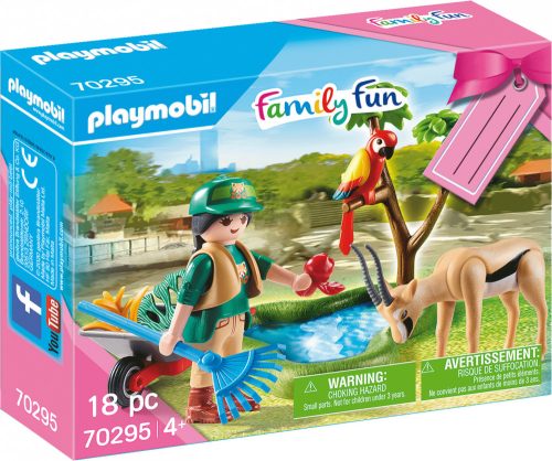 Playmobil Family Fun 70295 Állatkert ajándék szett