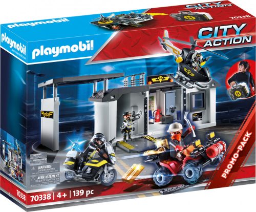 Playmobil City Action 70338 Hordozható SWAT központ