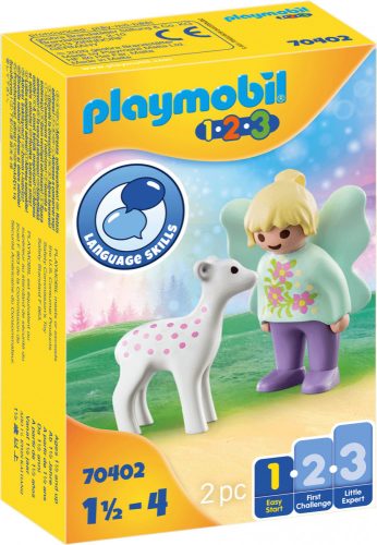 Playmobil 1.2.3 70402 Tündér őzikével