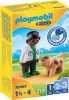 Playmobil 1.2.3 70407 Állatorvos kutyával