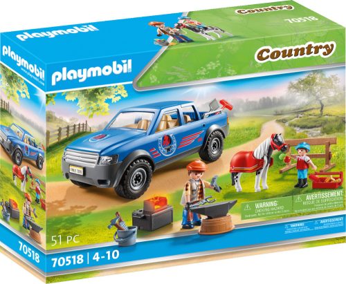 Playmobil Country 70518 Patkolókovács terepjáróval