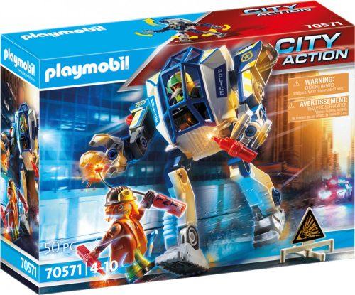 Playmobil City Action 70571 Rendőrrobot bevetésen