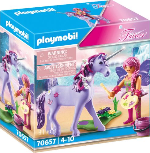 Playmobil Fairies 70657 Egyszarvú Festő Tündérrel