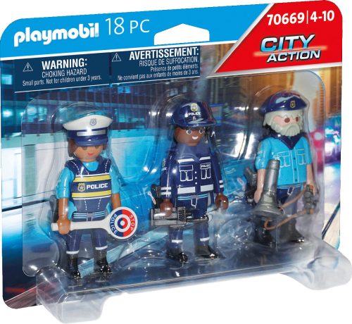 Playmobil City Action 70669 Rendőrök figuraszett