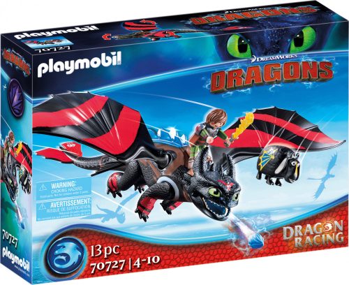Playmobil Dragons 70727 Dragon racing - Hablaty és Fogatlan