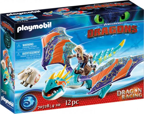 Playmobil Dragons 70728 Dragon racing - Astrid és Viharbogár