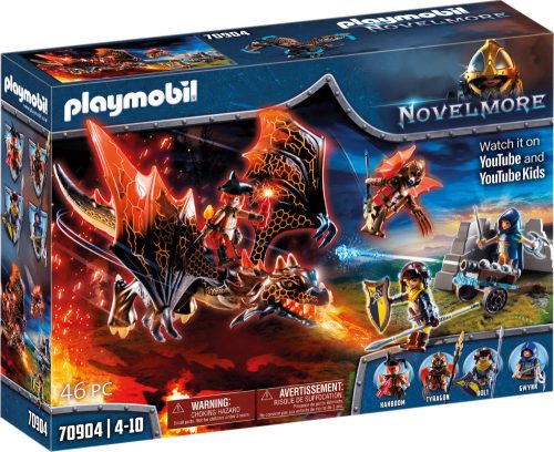 Playmobil Novelmore 70904 A sárkány támadása