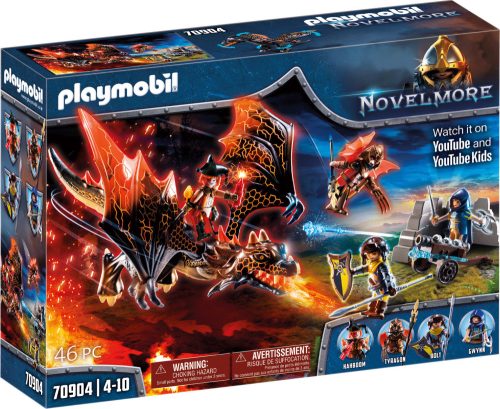 Playmobil Novelmore 70904 A sárkány támadása