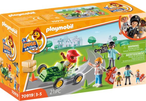 Playmobil Duck On Call 70919 Mentők bevetésen - Versenybaleset